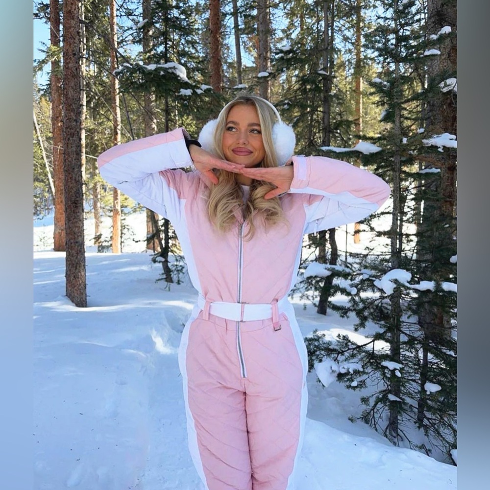 Tipsy Elves Pink Ski suit
